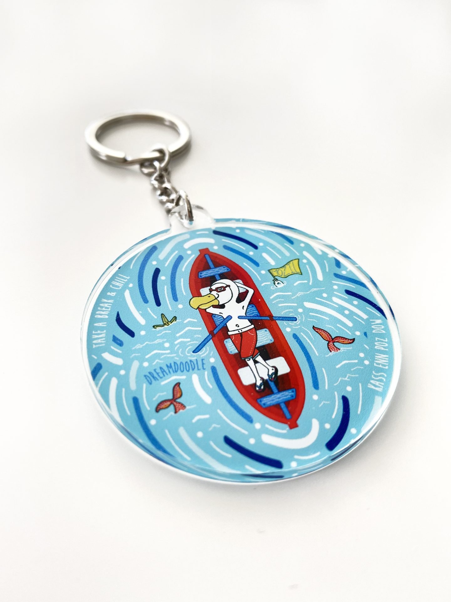 Dodo Kass Enn Poz Relax & Chill Keychain - Image 2