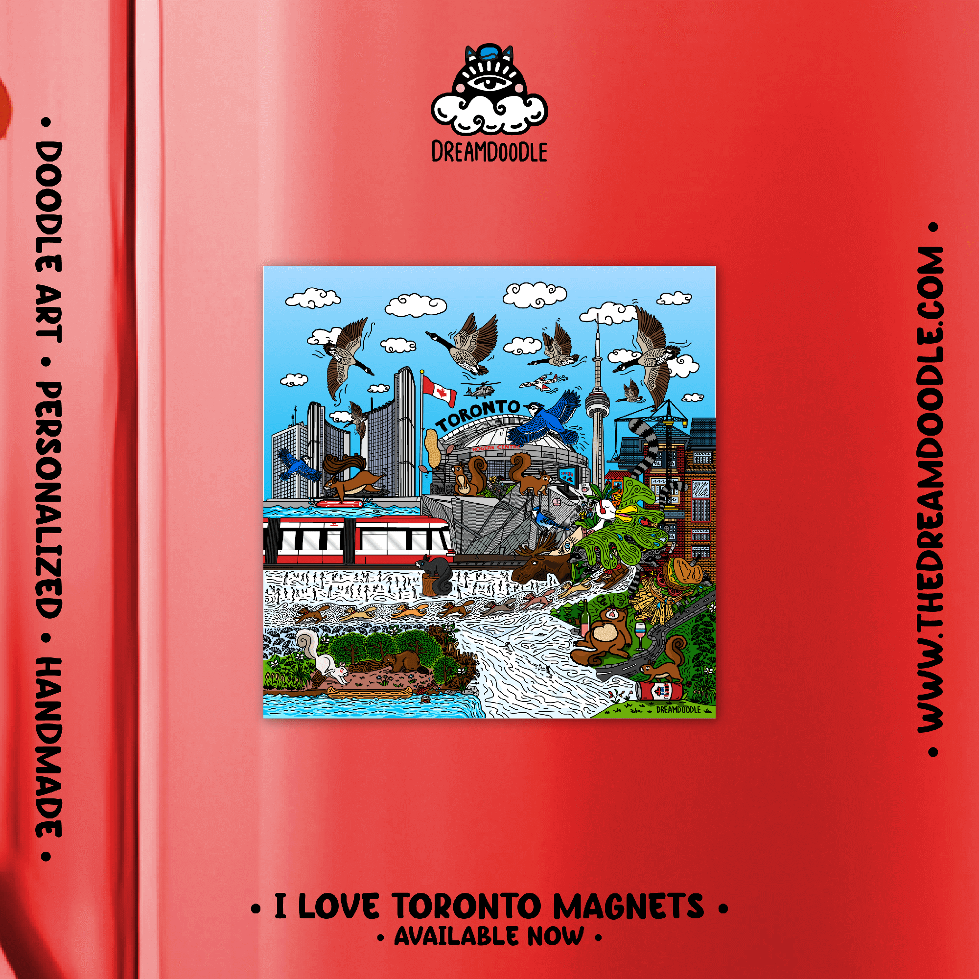 I Love Toronto Magnet - Image 2