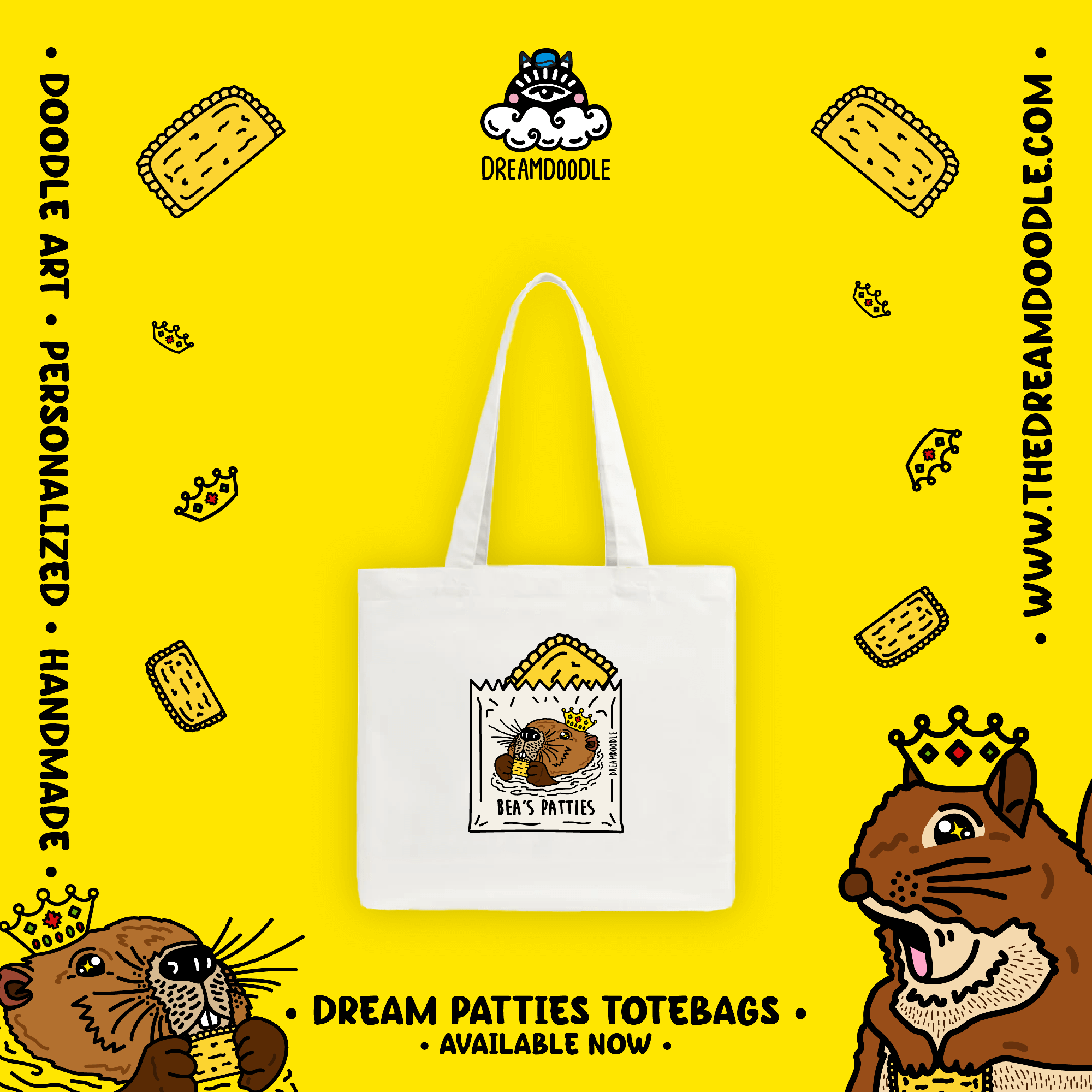 Dream Patties Tote Bag