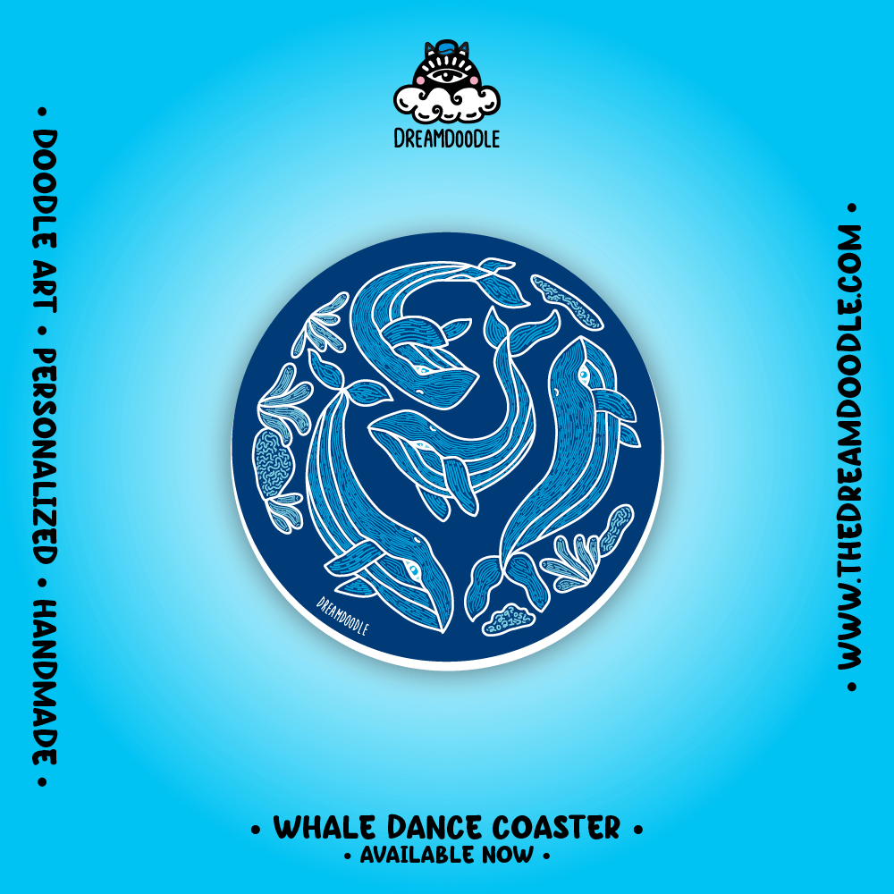The Whale Dance Coaster 🐳