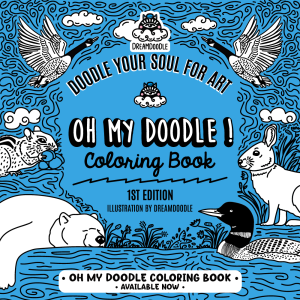 Oh My Doodle Coloring Book 1st Edition