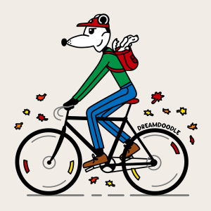 🚲 Martial Biking in the Fall 🍂