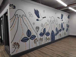 dreamdoodle workhub mural painting