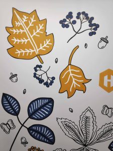 dreamdoodle workhub mural painting