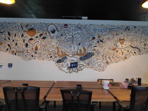 dreamdoodle workhub mural painting