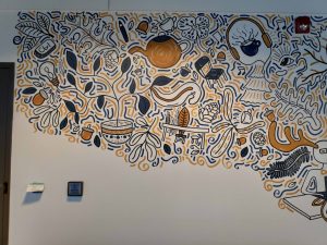 dreamdoodle workhub mural painting
