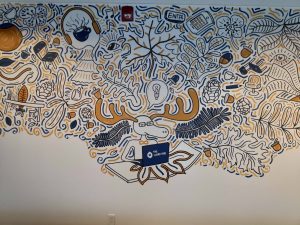 dreamdoodle workhub mural painting