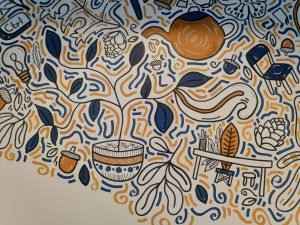 dreamdoodle workhub mural painting