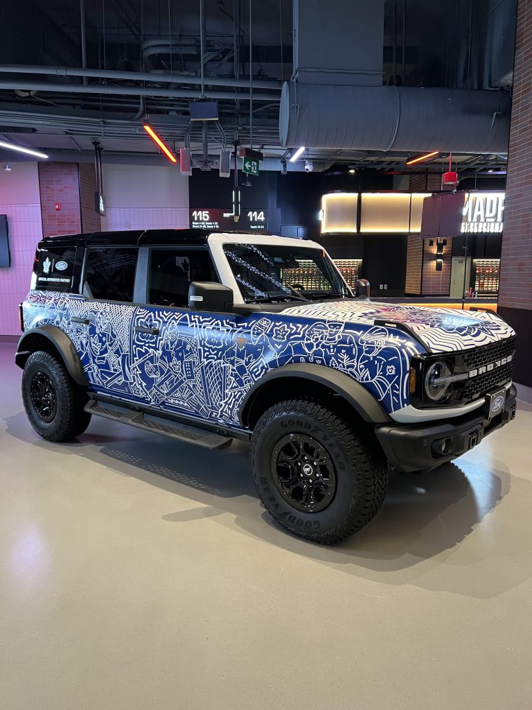 IMG_7003 Toronto Artist Dreamdoodle (Celia Pang) Ford Canada Bronco Design Contest