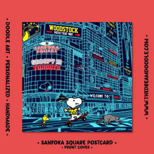 Sanfoka Square Postcard