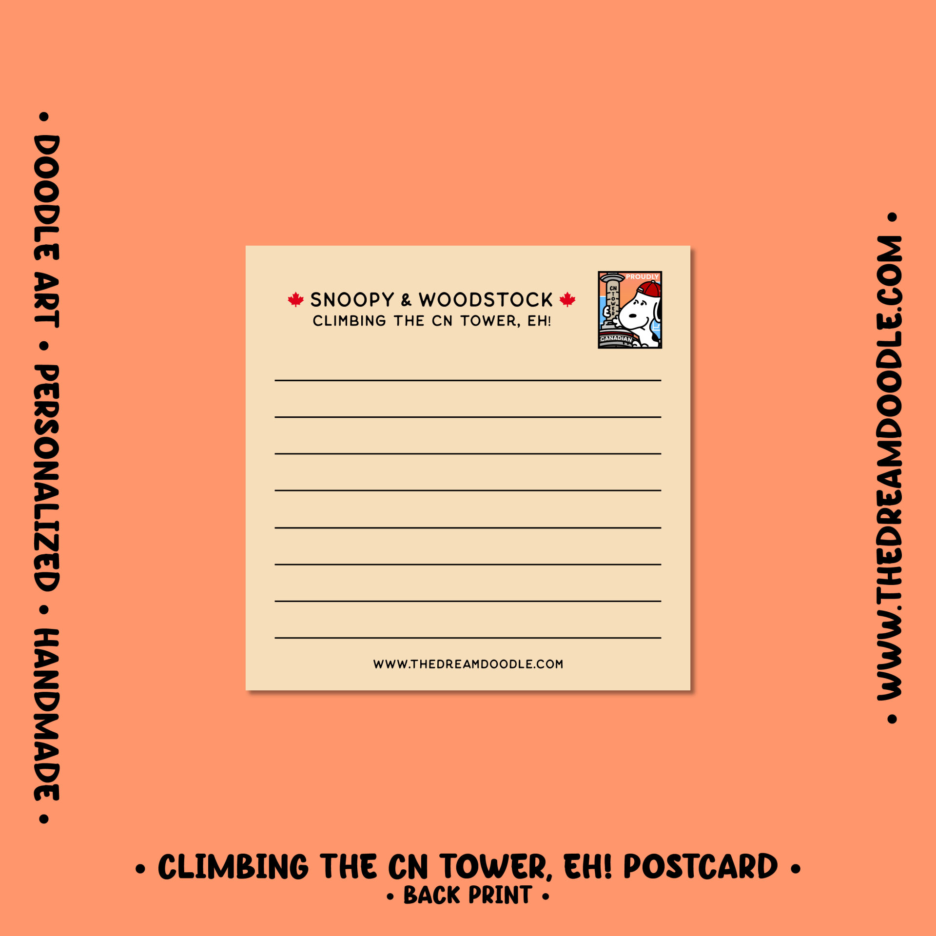 Climbing the CN Tower, Eh! Postcard - Image 2