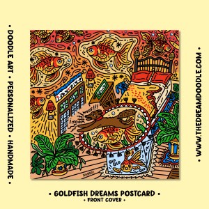 Goldfish Dreams Postcard