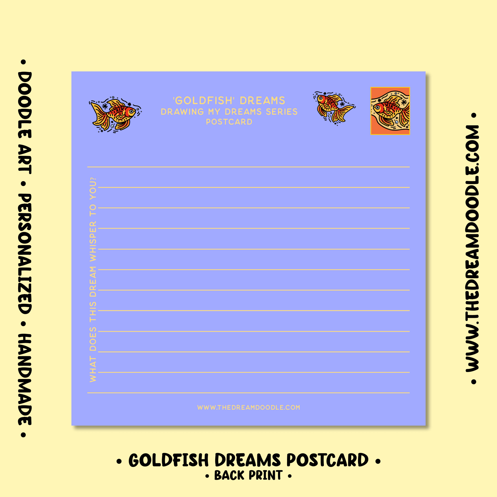 Goldfish Dreams Postcard - Image 2